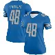 ＃48 Women's Jacob Saylors Blue Legend Detroit Lions Jersey