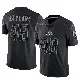 ＃48 Youth Jacob Saylors Black Limited Detroit Lions Reflective Jersey