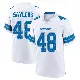 ＃48 Youth Jacob Saylors White Game Detroit Lions 2nd Jersey