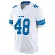 ＃48 Youth Jacob Saylors White Limited Detroit Lions Vapor F.U.S.E. 2nd Jersey