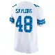 ＃48 Youth Jacob Saylors White Limited Detroit Lions Vapor F.U.S.E. 2nd Jersey